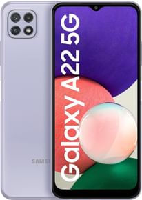 Samsung Galaxy A22 5G (8GB RAM + 128GB) vs Samsung Galaxy M52 5G (8GB RAM + 128GB)
