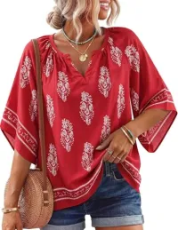 Women's Boho Summer Top