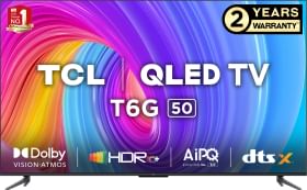 TCL T6G 50 inch Ultra HD 4K Smart QLED TV (50T6G)