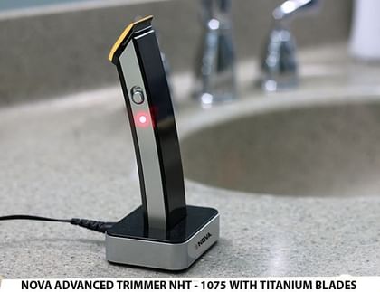 NOVA Titanium Blades for Men NHT 1075 Trimmer For Men