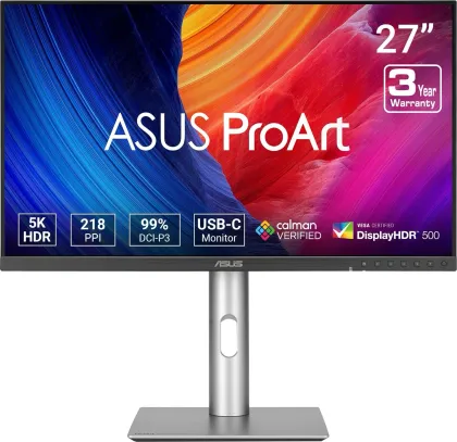 Asus ProArt Display PA27JCV 27 inch 5K Professional Monitor