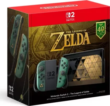 Nintendo Switch 2 - The Legend of Zelda 40th Anniversary Edition