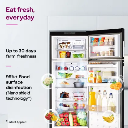 Godrej RF EON 350BN RCIT GP BK 330 L 2 Star Double Door Refrigerator