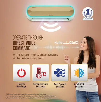 Lloyd Stellar GLS18V5FWGST 1.5 Ton 5 Star 2024 Inverter Split AC