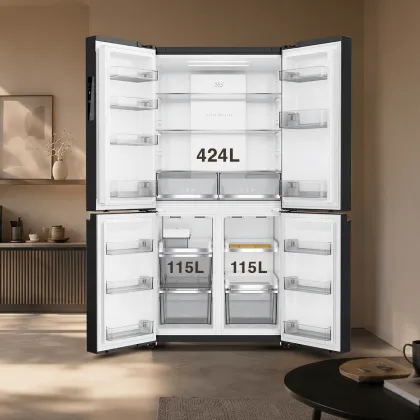 Whirlpool Luxuriem 654 L Side by Side Refrigerator