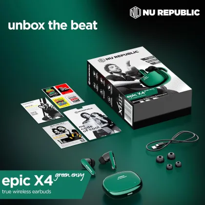 Nu Republic Epic X4 True Wireless Earbuds
