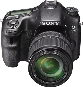 Sony Alpha ILCA-77M2 DSLR Camera (Body with SAL18135 Lens)