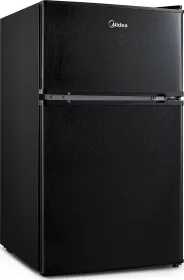 Midea WHD-113FB1 3.1 Cu Ft Double Door Mini Refrigerator