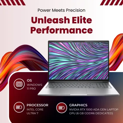 HP ZBook Power G11 A8WN1PT Laptop (Intel Core Ultra 7/16 GB/1TB SSD/Win11/6GB Graphics)