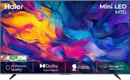 Haier M70 43 inch Ultra HD 4K Smart Mini LED TV (43M70UHMINI)