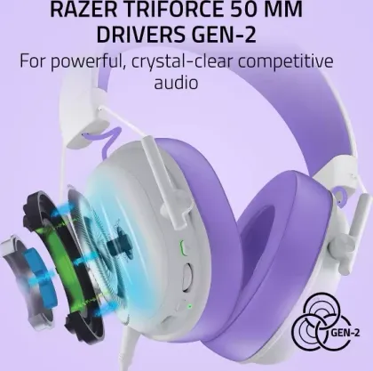 Razer BlackShark V3 X HyperSpeed Wireless Headphones (Lavender Edition)