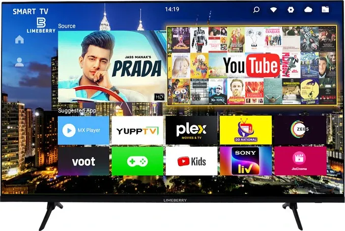 Limeberry LB43MF10BSPS4GV 32 inch Full HD Smart LED TV Price in