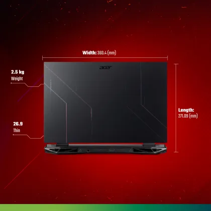 Acer Nitro 5 AN515-47 NH.QL3SI.001 Gaming Laptop (AMD Ryzen 5 7535HS/ 8GB/ 512GB SSD/ Win11/ 4GB Graph)