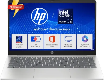 HP 14-ep1180TU Laptop (Intel Core Ultra 5 125H/ 24GB/ 1TB SSD/ Win11 Home)