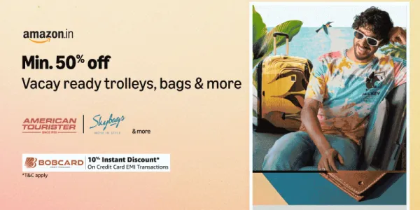 Amazon Luggage Sale