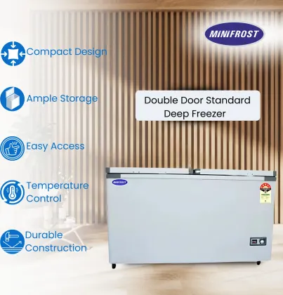 Minifrost CF-550 DD 500 L Double Door Deep Freezer