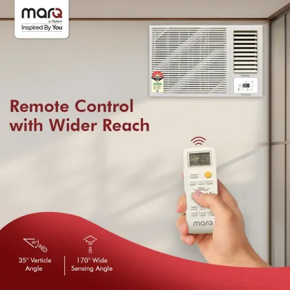 MarQ by Flipkart 155IEP24WQW 1.5 Ton 5 Star 2024 Window AC