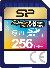 Silicon Power Superior Pro 256GB SDXC Class 10 UHS-I Memory Card