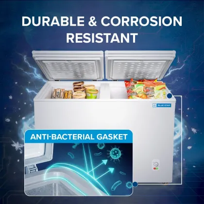 Blue Star HT3-M325 293 L Double Door Deep Freezer