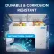 Blue Star HT3-M325 293 L Double Door Deep Freezer