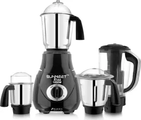 Sunmeet Riaa 1000W Juicer Mixer Grinder (4 Jars)
