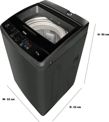 Haier HWM70-708BKNZP 7 Kg Fully Automatic Top Load Washing Machine