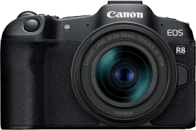 Canon EOS R8 24.2MP Mirrorless Camera with RF 24-50mm Lens F/4.5-6.3 IS STM Lens