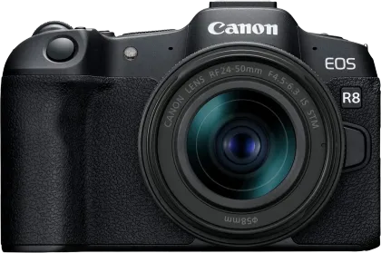 Canon EOS R8 24.2MP Mirrorless Camera with RF 24-50mm Lens F/4.5-6.3 IS STM Lens