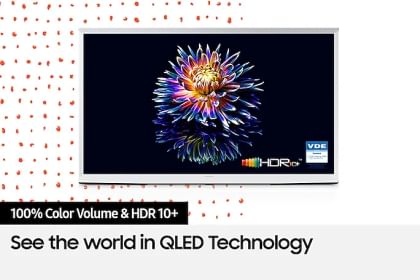 Samsung The Serif LS01B 50 inch Ultra HD 4K Smart QLED TV (QA50LS01BAKLXL)