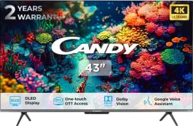 Candy CA43C9UG 43 inch Ultra HD 4K Smart LED TV