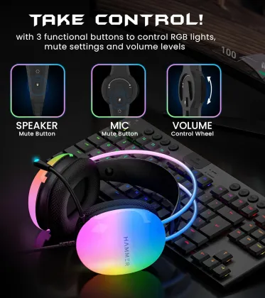 Hammer Blaze Wired Headphones