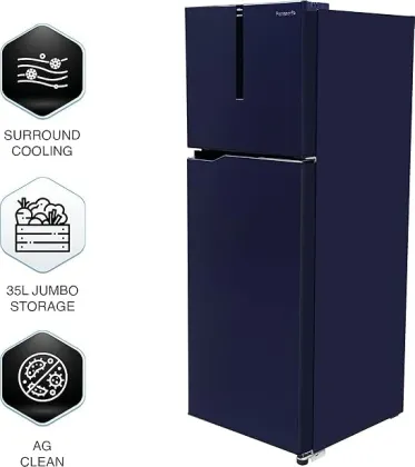 Panasonic NR-TH272BPAN 260 L 2 Star Double Door Refrigerator