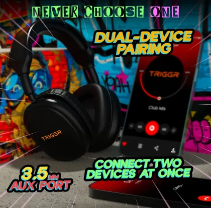 TRIGGR Punkheadz Z1 Wireless Headphones