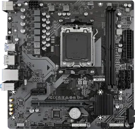 Gigabyte B650M H DDR5 Motherboard