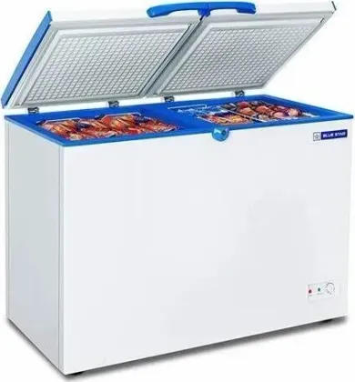 Blue Star CF5-330NEYW 310 L Double Door Deep Freezer