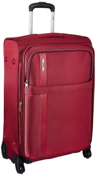 VIP Tryst Polyester 68 cms Crimson Red Softsided Check-in Luggage (STTRYW65CRD)