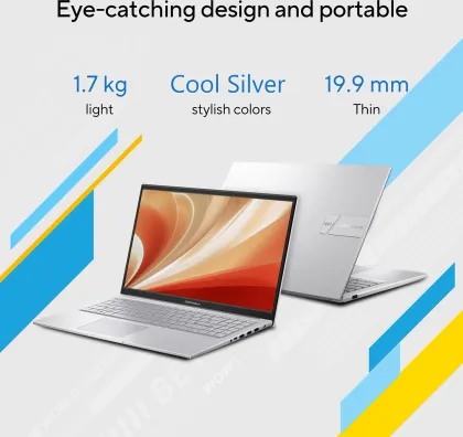 Asus Vivobook 15 X1504VA-NJ3320WS Laptop (13th Gen Core i3/ 8GB/ 512GB SSD/ Win11)