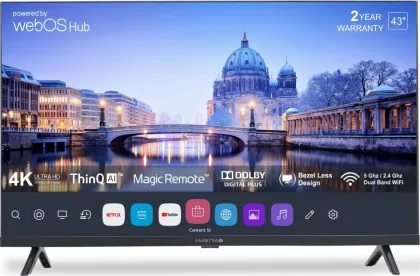 Amstrad AM43UWA6B 43 inch Ultra HD 4K Smart LED TV