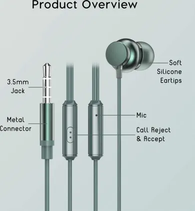 Ambrane Stringz 38 Wired Earphones