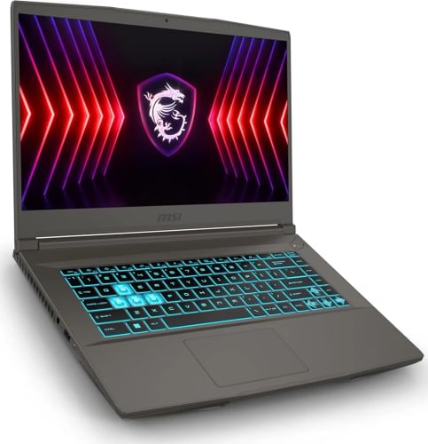 MSI Thin 15 B12UCX-2243IN Gaming Laptop (12th Gen Core i5/ 8GB/ 512GB SSD/ Win11 Home/ 4GB RTX 2050 Graph)