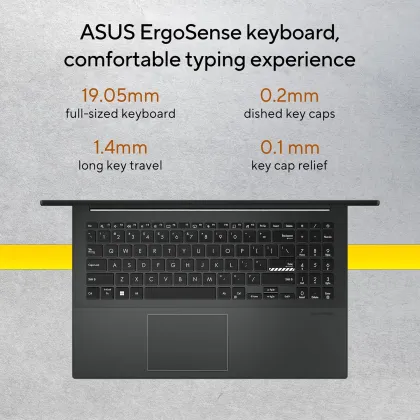 Asus Vivobook Go 15 E1504FA-NJ1505WS Laptop (AMD Ryzen 5 7520U / 16GB/ 512GB SSD/ Win11 Home)