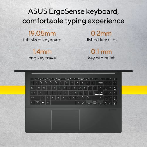 Asus Vivobook Go 15 E1504FA-NJ1505WS Laptop (AMD Ryzen 5 7520U / 16GB/ 512GB SSD/ Win11 Home)