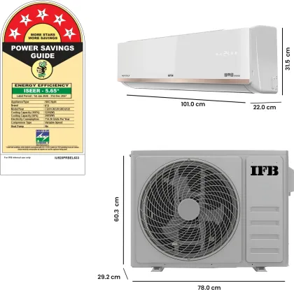 IFB CI205GN32RGM3 1.5 Ton 5 Star 2026 Inverter Split AC