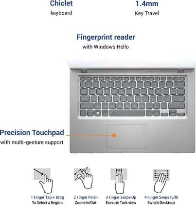 Asus VivoBook 14 2020 X415JA-EK701WS Laptop (10th Gen Core i7/ 16GB/ 512GB SSD/ Win11)