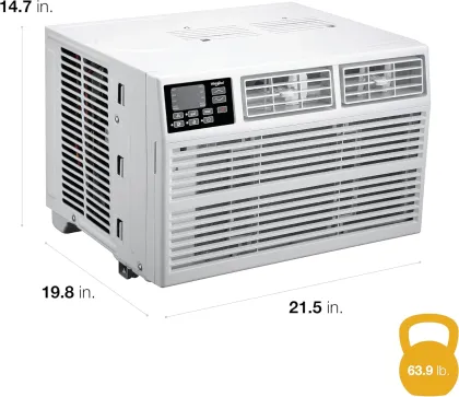 Whirlpool WHAW101CW 10000 BTU 115V Window AC