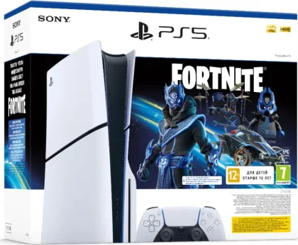 Sony PlayStation 5 Slim Fortnite Cobalt Star Bundle Gaming Console