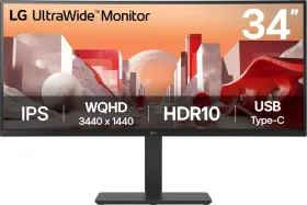 LG UltraWide 34BA75QE 34 inch WQHD Monitor