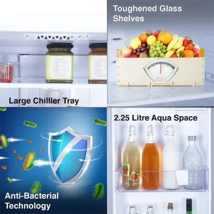 Godrej RT EONALPHA 250B 25 RI 212 L 2 Star Double Door Refrigerator