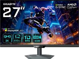 Gigabyte M27Q2 QD 27 inch Quad HD Gaming Monitor