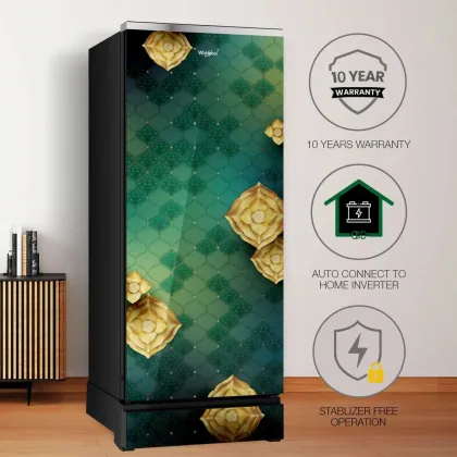 Whirlpool 215 IMPRO GD ROY 5S INV Emerald Swarna 192 L 5 Star Single Door Refrigerator